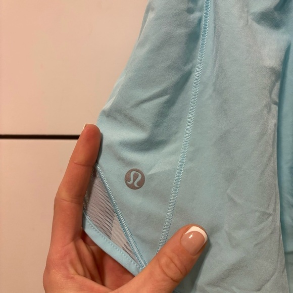 Lululemon Hotty Hot Shorts Long 4" Hydra Blue - Picture 4 of 9